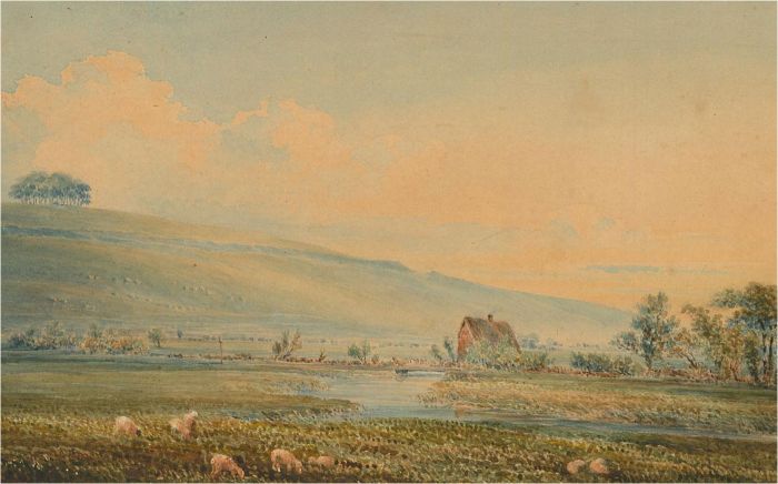 A Trio of Watercolours - Pastoral Scenes