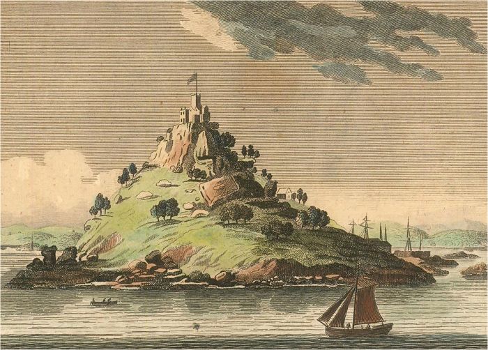 Wilson Lowry FRS (1762-1824) - 18th Century Engraving, St Michael's Mount
