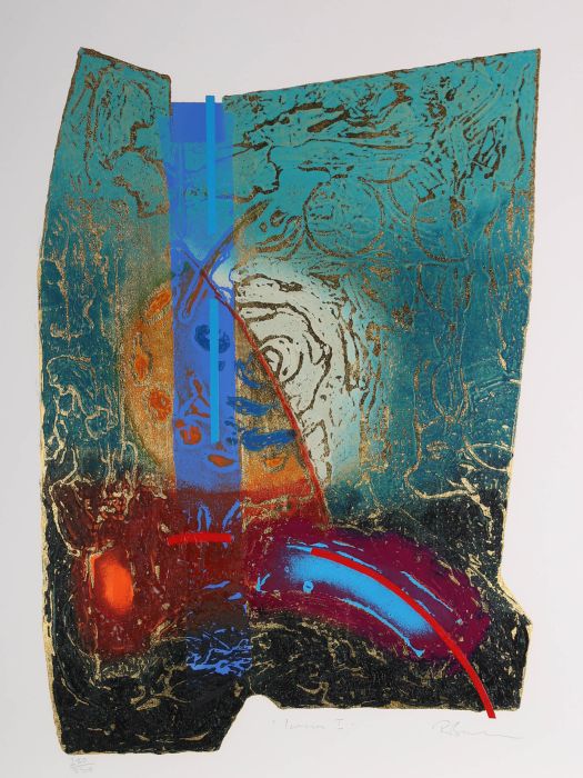 Contemporary Silkscreen - Luna I