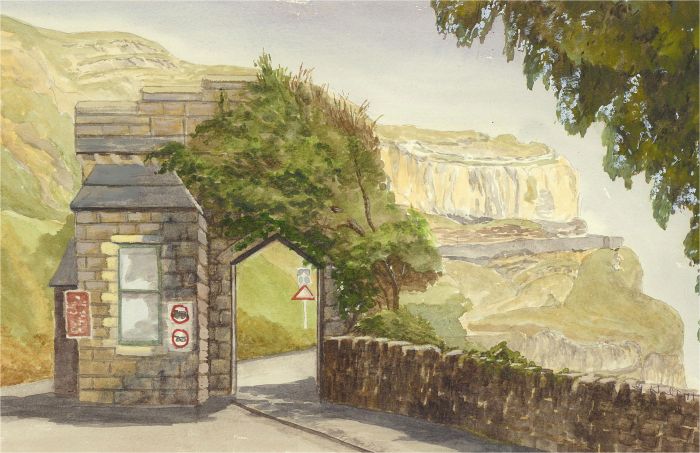 Gwyneth Willitt - Contemporary Watercolour, Marine Drive, Llandudno