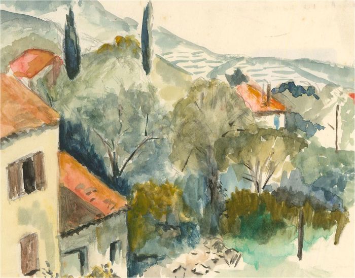 Jennifer Anderson - Contemporary Watercolour, Rural France