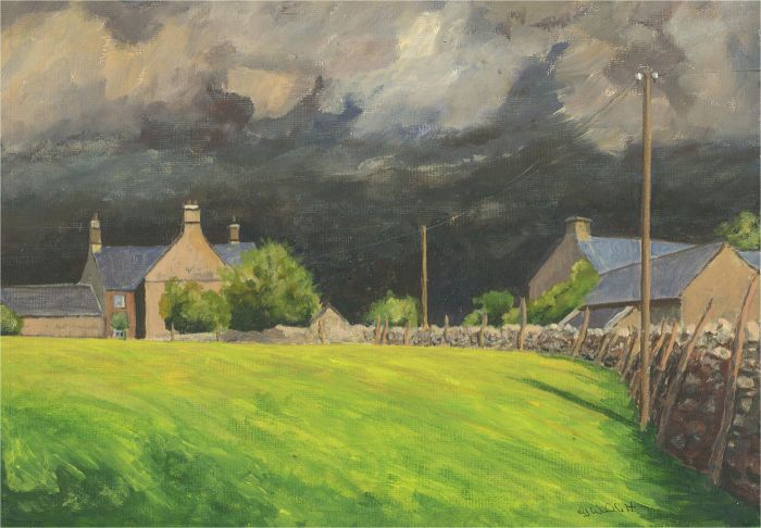 Gwyneth Willitt - Contemporary Oil, The Eye of the Storm
