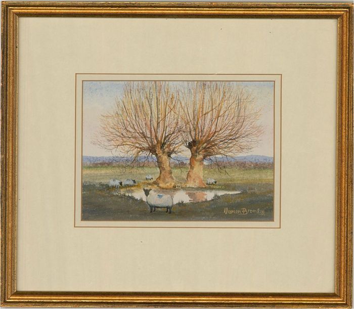 Vivien Bromley SWA - 20th Century Watercolour, Sunrise