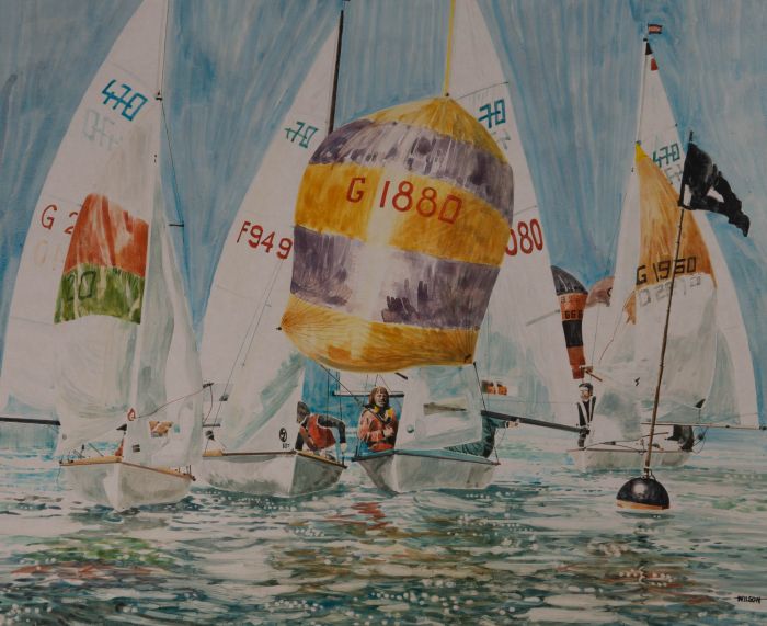 Wilson - Contemporary Watercolour, About To Start