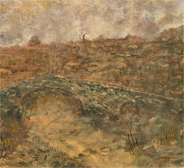 Late 19th Century Oil - The Impressionist Bridge