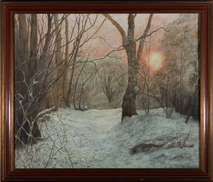 R. Morgan - 20th Century Oil, Winter Sun