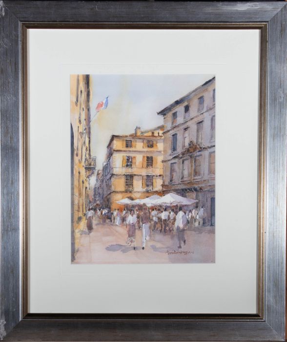 David Norman - 2004 Watercolour, Summer In France