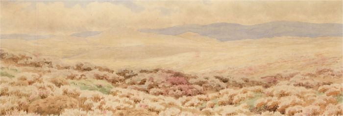 B. Morris  - Early 20th Century Watercolour, Landscape Study
