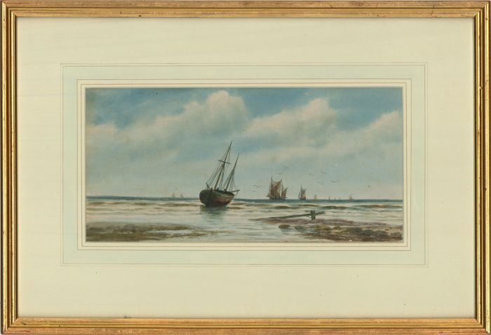 Late 19th Century Watercolour - The Sky and the Sea