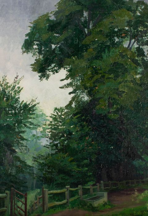 Eve Littleton (1937-2020) - 1960 Oil, Into The Woods