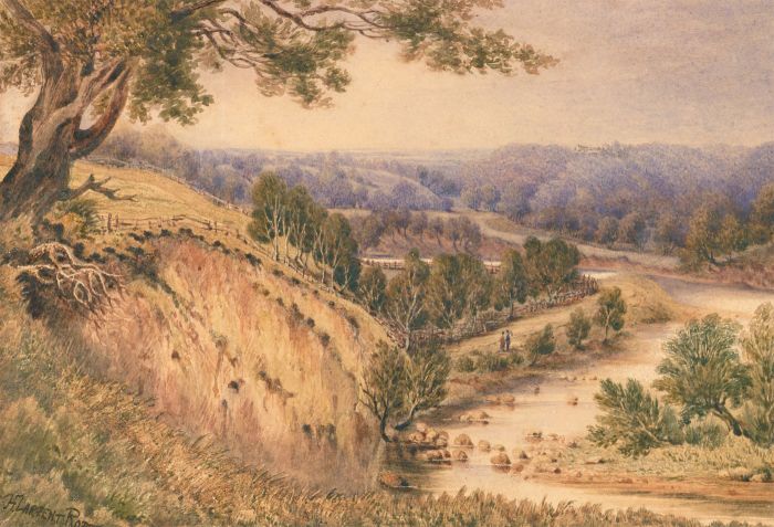 Henry Larpent Roberts (1830-1890)  - Mid 19th Century Watercolour