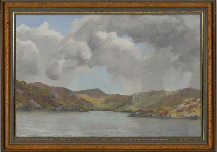 Contemporary Oil - Storm Clouds Clearing