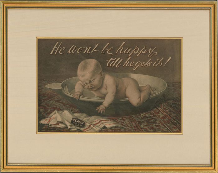 Late 19th Century Lithograph - He Won't Be Happy Till He Gets It