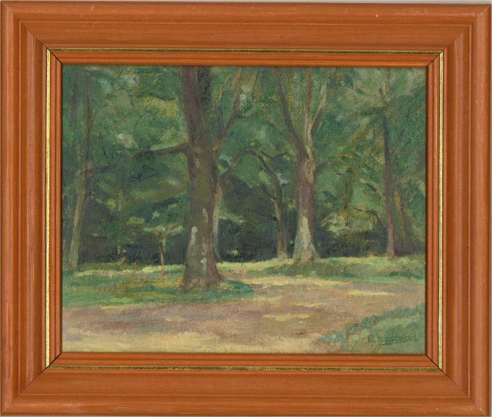 G. Halstead - Contemporary Oil, Woodland