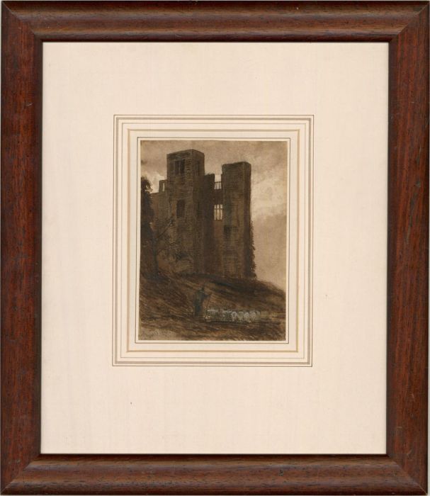 Circle of David Cox Snr (1783–1859) - Early 19thC Watercolour, Ominous Ruins