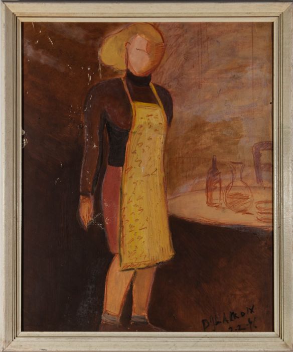 P. J. Lacroix - 1996 Oil, The Housewife