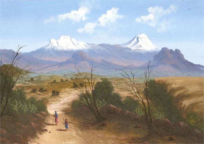Mid 20th Century Oil - Journey To The Great Mountains