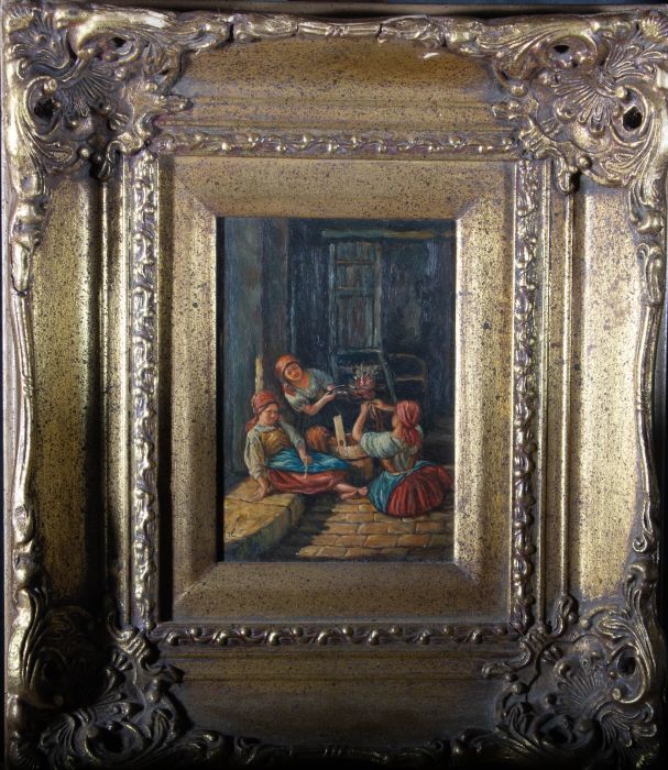 A. H - 1972 Oil, A Rest In The Barn