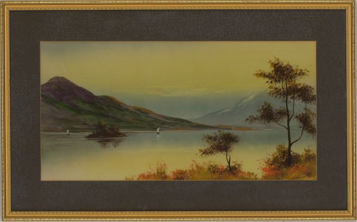 Early 20th Century Watercolour - Pair of Highland Landscapes