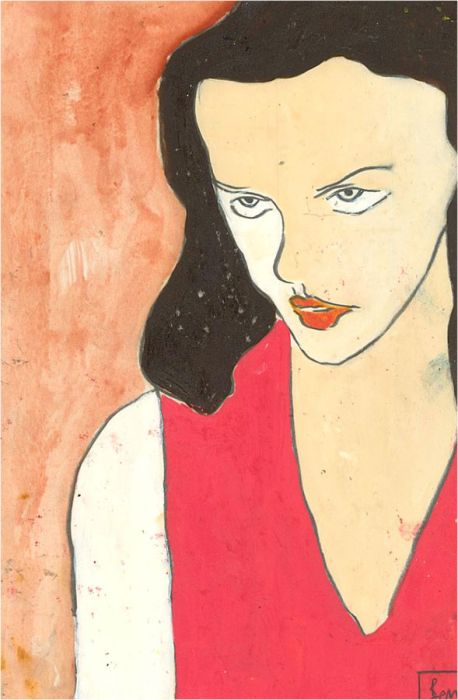 Ben Carrivick - Contemporary Oil, Piercing Gaze