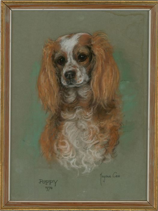 Marjorie Cox (1915-2003) - 1970 Pastel, Poppy