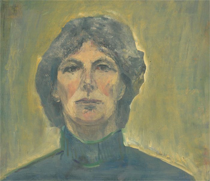 Mid 20th Century Oil - Female Portrait