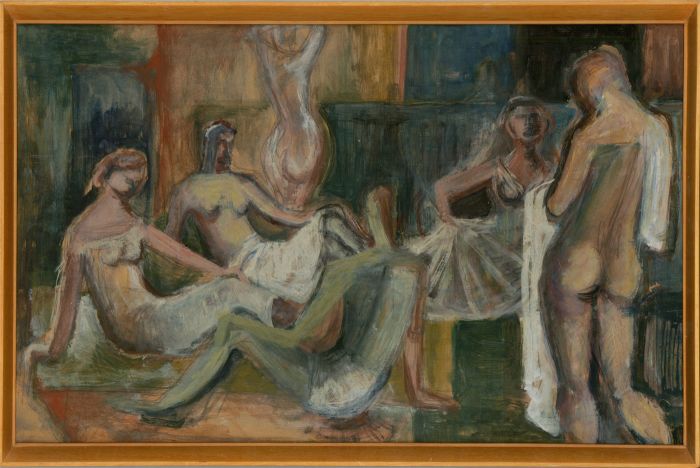 Contemporary Tempera - The Dressing Room