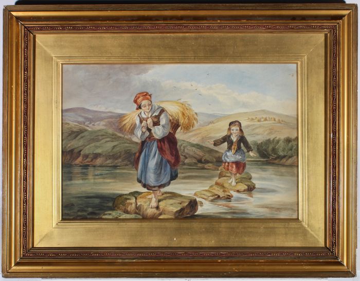 After Joseph John Jenkins (1811-1885) -Late 19th Century Watercolour, Come Along