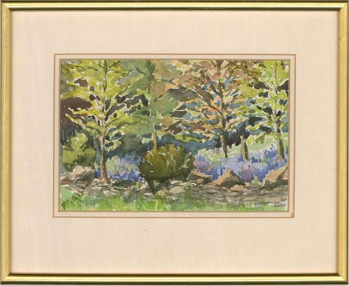 Contemporary Watercolour - In The Woods
