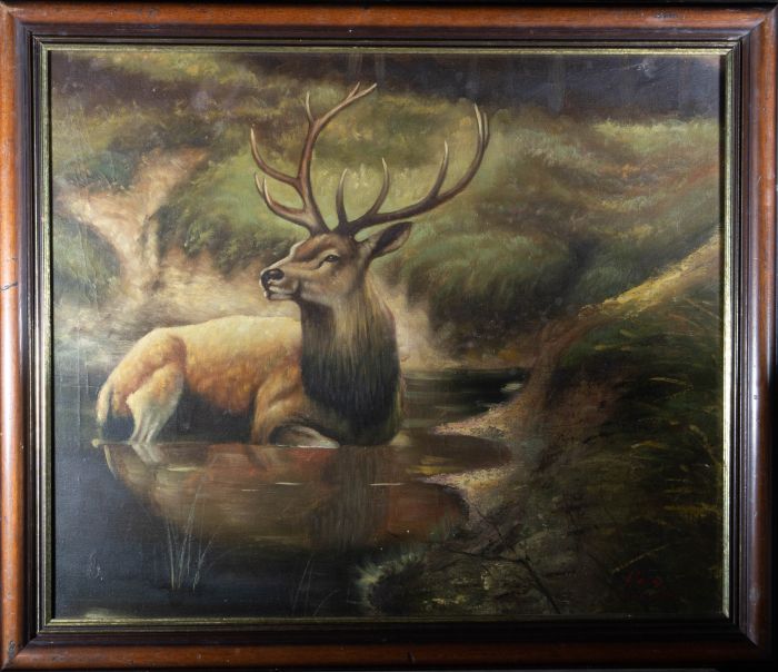 20th Century Oil - Highland Stag