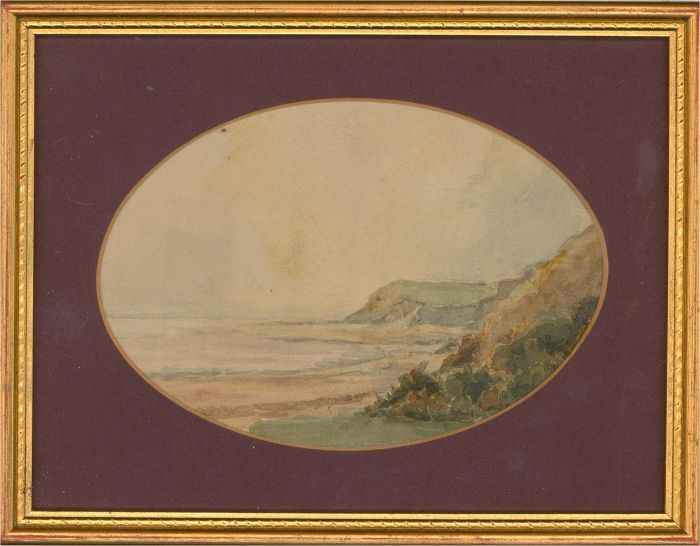 A Pair of Early 20th Century Watercolours - Coastal Scenes