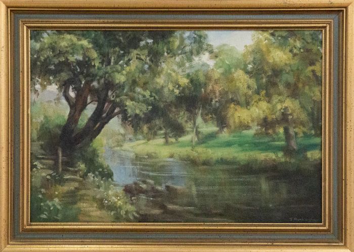 J. Rockingham - 20th Century Oil, Calm River