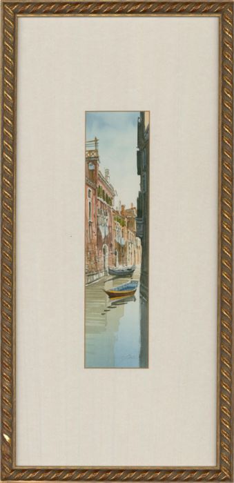 Bell - Contemporary Watercolour, Venice Scene