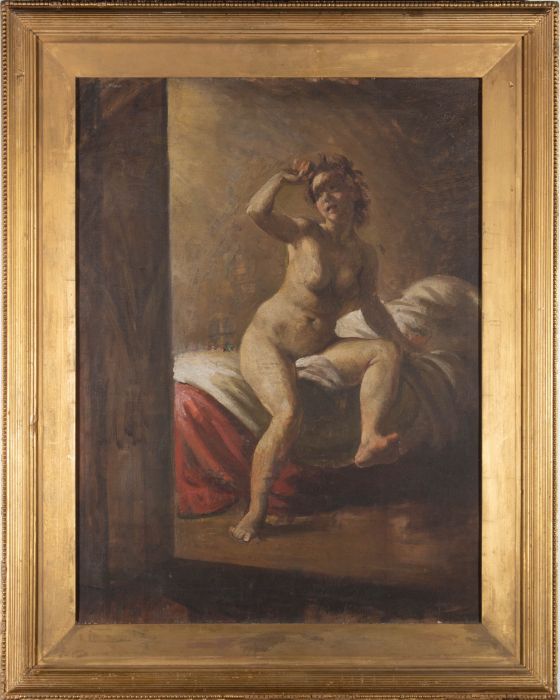 Early 20th Century Oil - The Early Morning Sunlight
