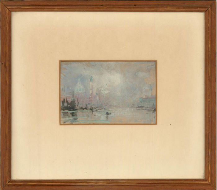 1968 Watercolour - Venice In The Haze