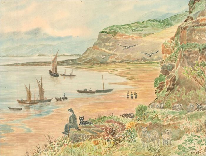 James Matthews - Signed 1905 Watercolour, Maidstone