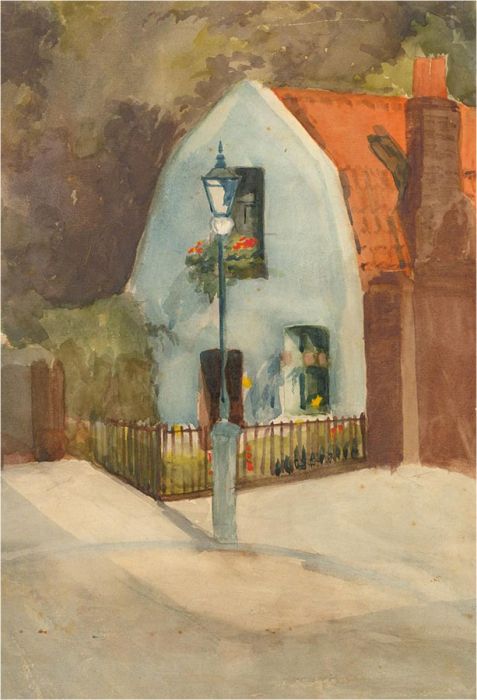1905 Watercolour - Chilsen Cottage