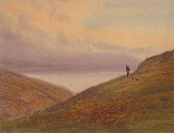 Late 19th Century Watercolour - Summerdale Landscape