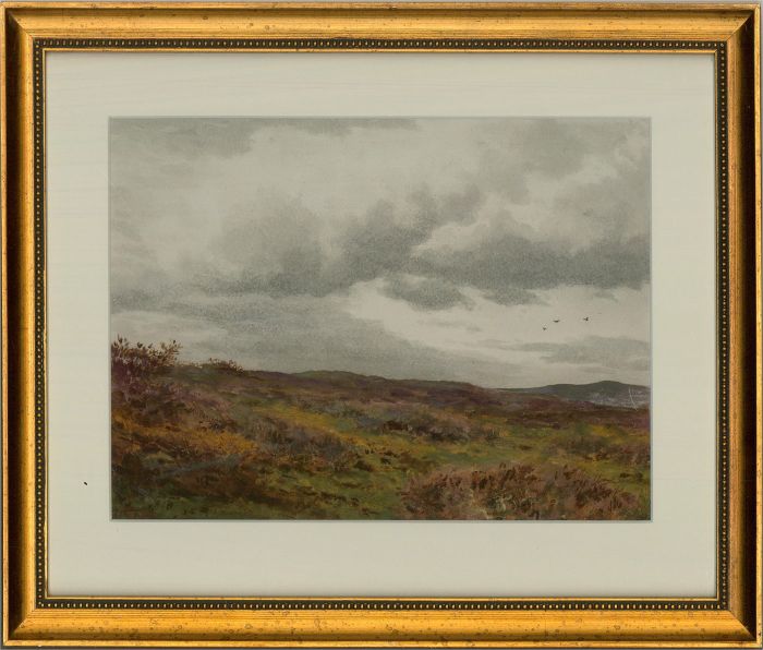 Joseph Knight (1837-1909) - Late 19th Century Watercolour, Heathland