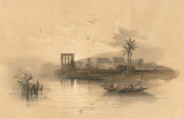 Louis Haghe after David Roberts - 19th Century Lithograph, From the Holy Land
