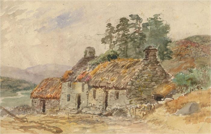 Early 20th Century Watercolour - The Farm Cottage