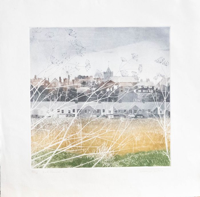 Lawrence Jenkins (b.1944) - Limited Run Contemporary Aquatint, Rock Channel, Rye