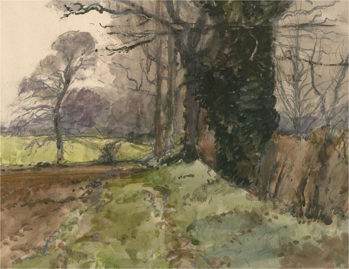 Keith Johnson (1931-2018) - Contemporary Watercolour, Near South Walsham
