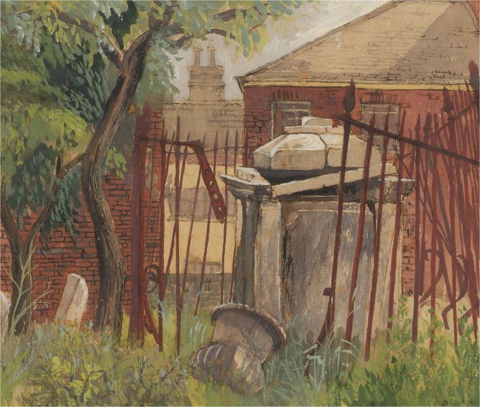 Keith Johnson (1931-2018) - 20th Century Watercolour, Off Tombland, Norwich
