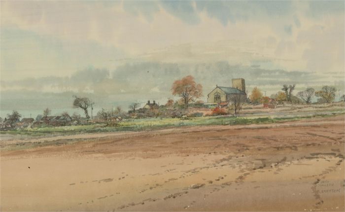 Keith Johnson (1931-2018) - Contemporary Watercolour, Skeyton, Norfolk