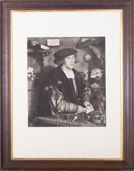 After Hans Holbein (1497/98-1543) - Digital Print, Portrait of Georg Gisze