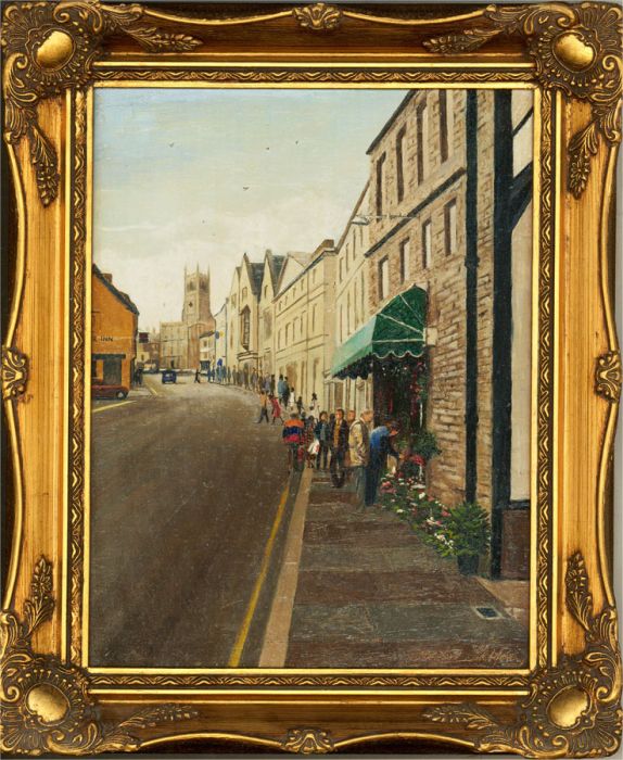 Bernard Halford  - 20th Century Oil, Cirencester Marketplace