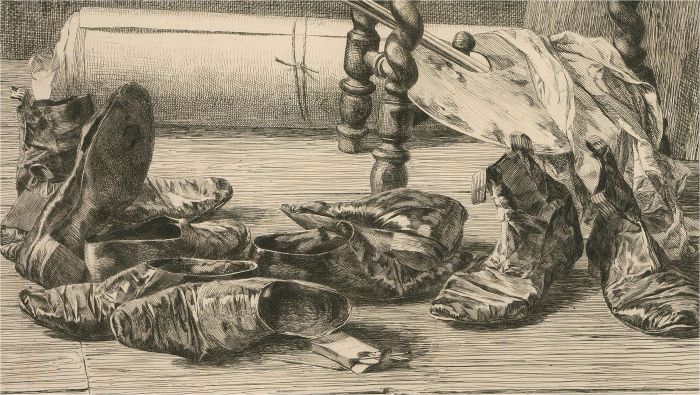 Jules Ferdinand Jacquemart (1837-1880) - 1862 Etching, Souvenirs De Voyage