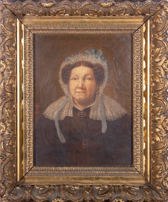 C.V. - 1843 Oil, French Woman