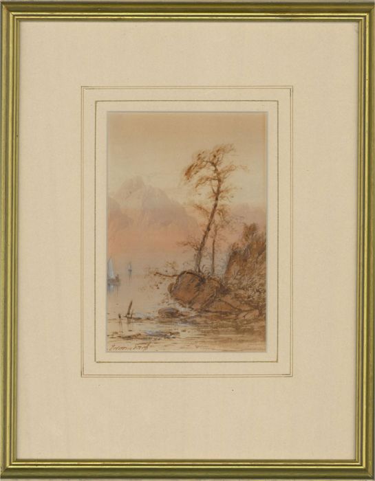 Edwin Earp (1851-1945) - Early 20th Century Watercolour, River Fishing Scene